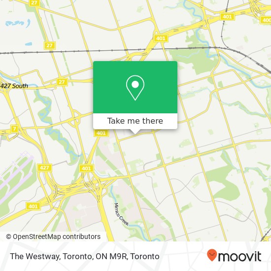 The Westway, Toronto, ON M9R plan
