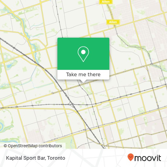 Kapital Sport Bar map