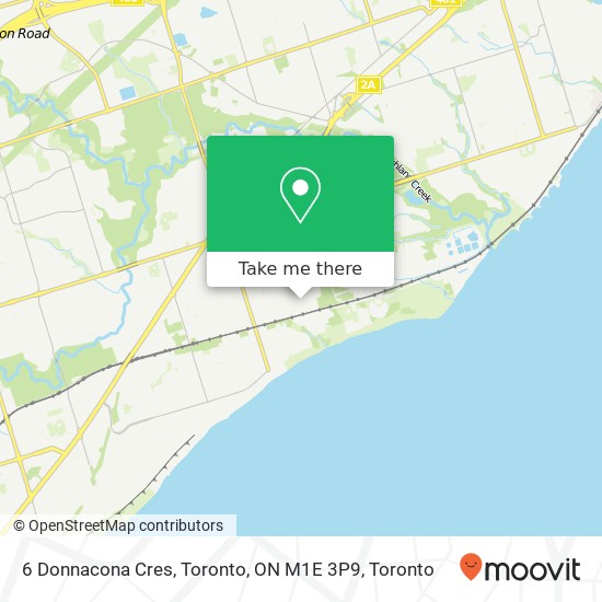 6 Donnacona Cres, Toronto, ON M1E 3P9 map