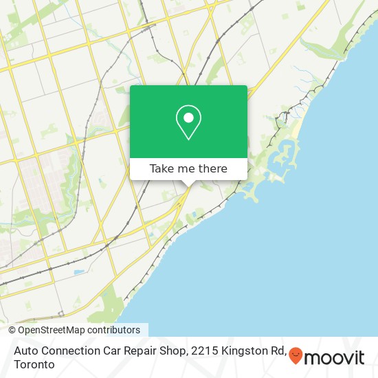 Auto Connection Car Repair Shop, 2215 Kingston Rd map