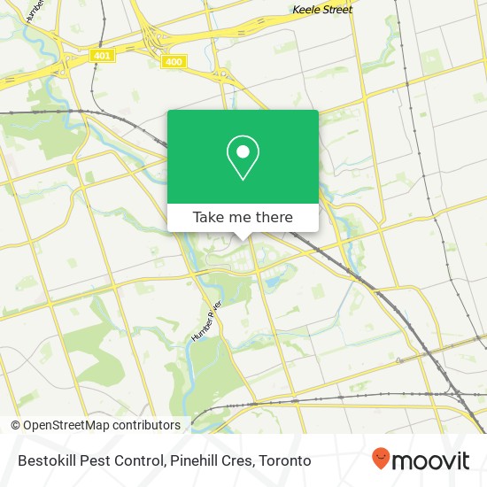 Bestokill Pest Control, Pinehill Cres map