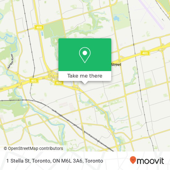1 Stella St, Toronto, ON M6L 3A6 map