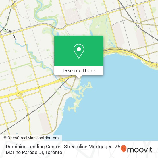 Dominion Lending Centre - Streamline Mortgages, 76 Marine Parade Dr map
