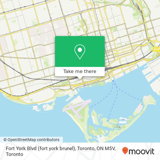 Fort York Blvd (fort york brunel), Toronto, ON M5V plan