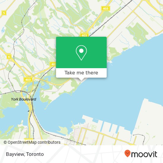 Bayview map