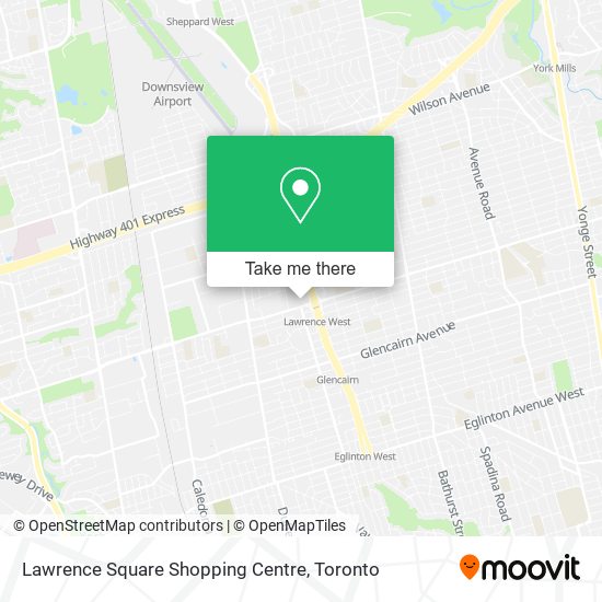 Lawrence Square Shopping Centre map