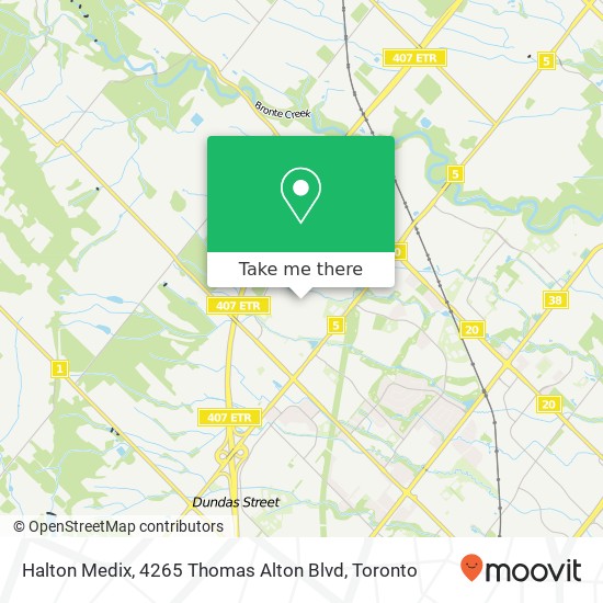 Halton Medix, 4265 Thomas Alton Blvd map