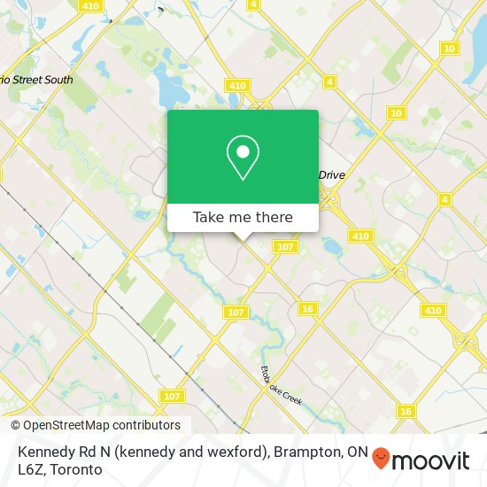 Kennedy Rd N (kennedy and wexford), Brampton, ON L6Z plan