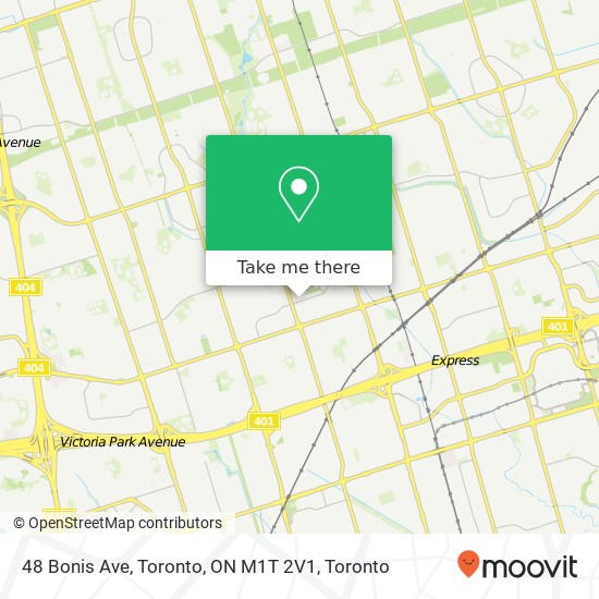 48 Bonis Ave, Toronto, ON M1T 2V1 plan