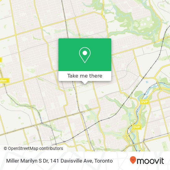 Miller Marilyn S Dr, 141 Davisville Ave map