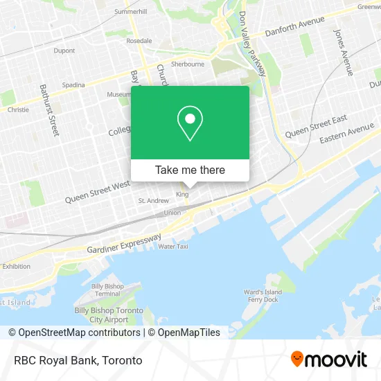 RBC Royal Bank map