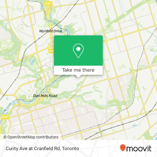 Curity Ave at Cranfield Rd map