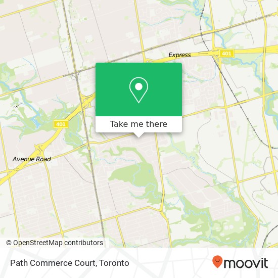 Path Commerce Court map
