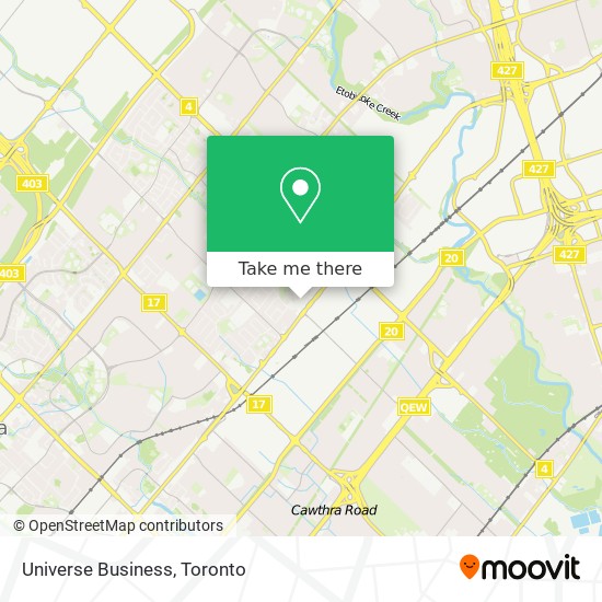 Universe Business map