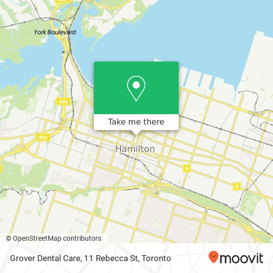 Grover Dental Care, 11 Rebecca St map