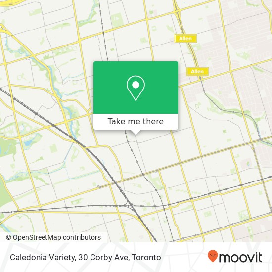 Caledonia Variety, 30 Corby Ave map