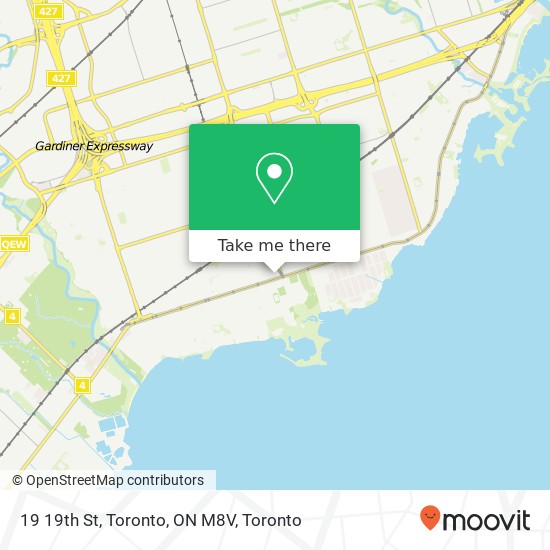 19 19th St, Toronto, ON M8V plan
