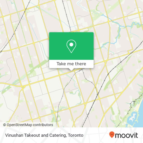 Vinushan Takeout and Catering map