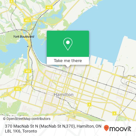 370 MacNab St N (MacNab St N,370), Hamilton, ON L8L 1K6 map