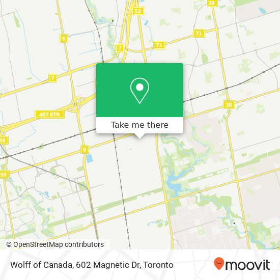 Wolff of Canada, 602 Magnetic Dr map