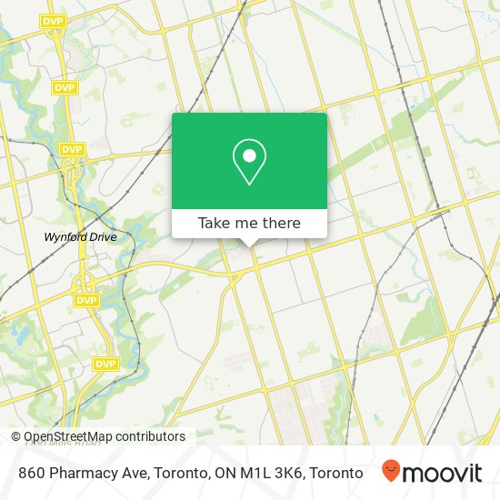 860 Pharmacy Ave, Toronto, ON M1L 3K6 map