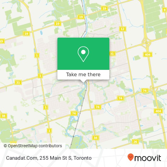 Canadat.Com, 255 Main St S map