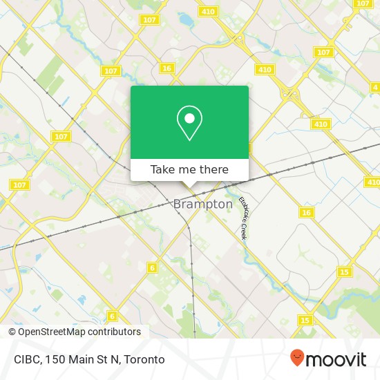 CIBC, 150 Main St N map