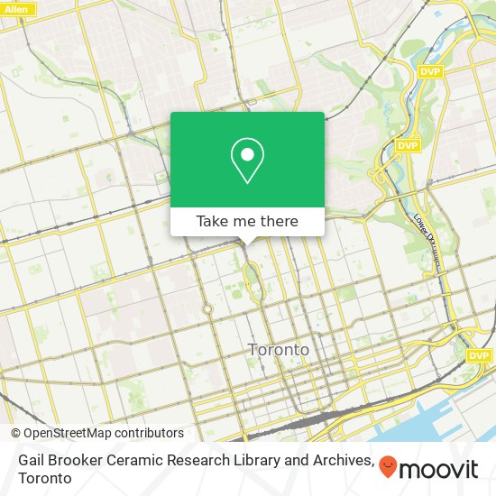 Gail Brooker Ceramic Research Library and Archives map