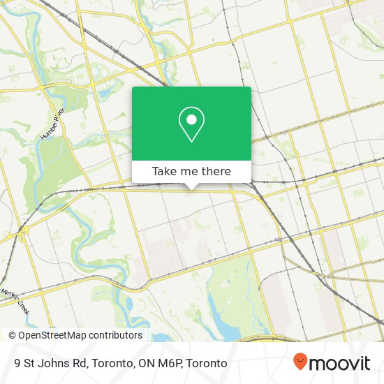 9 St Johns Rd, Toronto, ON M6P map