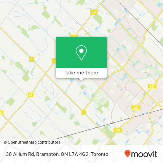 30 Allium Rd, Brampton, ON L7A 4G2 map