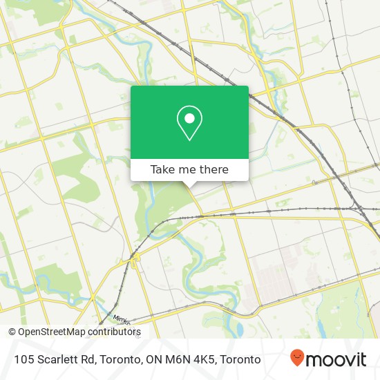 105 Scarlett Rd, Toronto, ON M6N 4K5 map