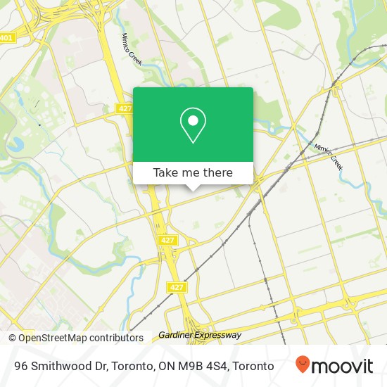 96 Smithwood Dr, Toronto, ON M9B 4S4 plan