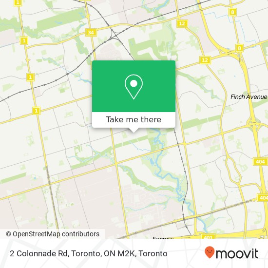 2 Colonnade Rd, Toronto, ON M2K map