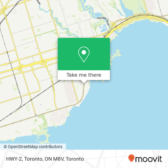 HWY-2, Toronto, ON M8V plan