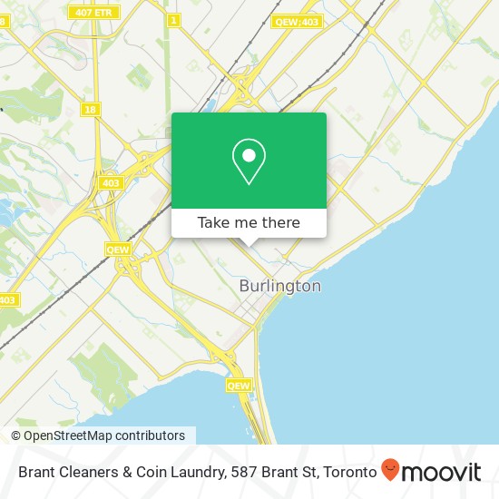 Brant Cleaners & Coin Laundry, 587 Brant St plan