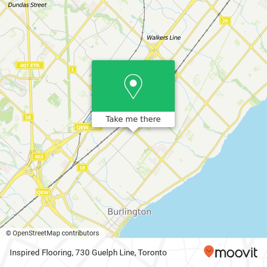 Inspired Flooring, 730 Guelph Line plan