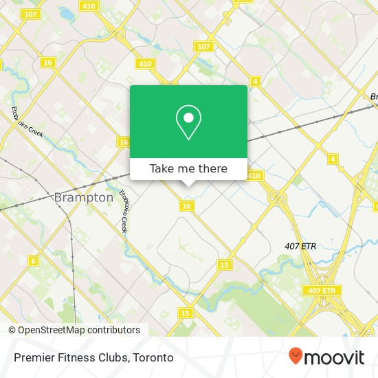 Premier Fitness Clubs map