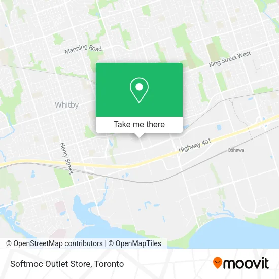 Softmoc Outlet Store map
