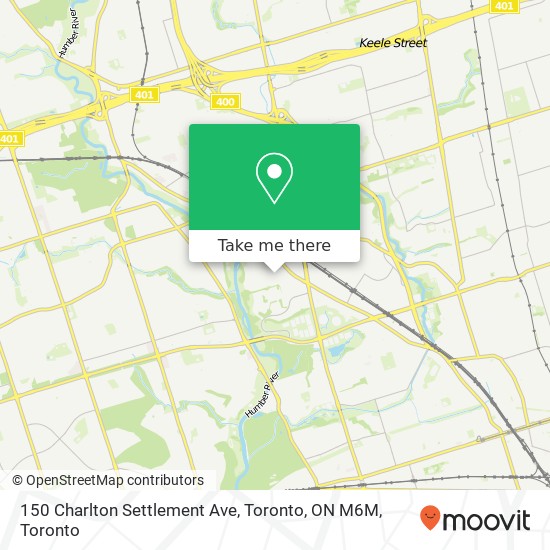 150 Charlton Settlement Ave, Toronto, ON M6M plan