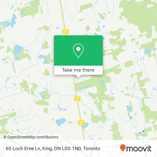 60 Loch Erne Ln, King, ON L0G 1N0 map