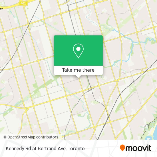 Kennedy Rd at Bertrand Ave map