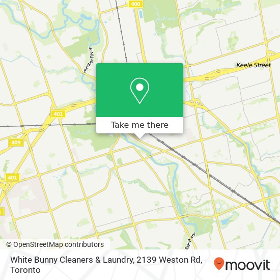 White Bunny Cleaners & Laundry, 2139 Weston Rd map