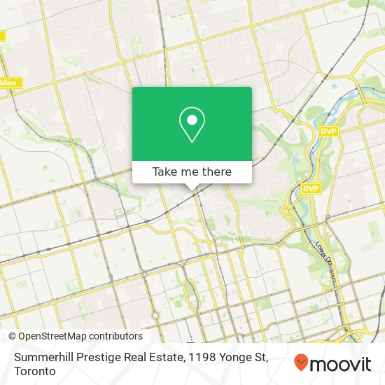 Summerhill Prestige Real Estate, 1198 Yonge St plan