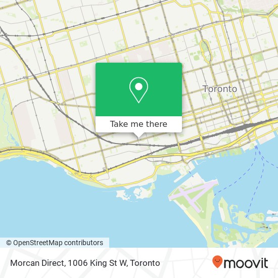 Morcan Direct, 1006 King St W map
