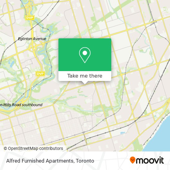 Alfred Furnished Apartments map