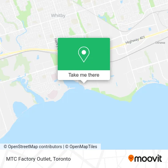 MTC Factory Outlet map