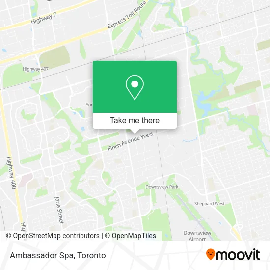 Ambassador Spa map