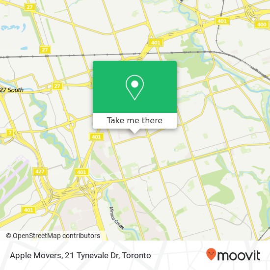 Apple Movers, 21 Tynevale Dr plan