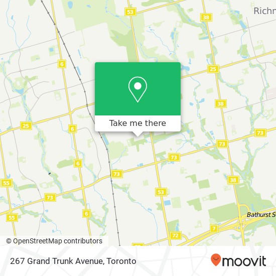 267 Grand Trunk Avenue map
