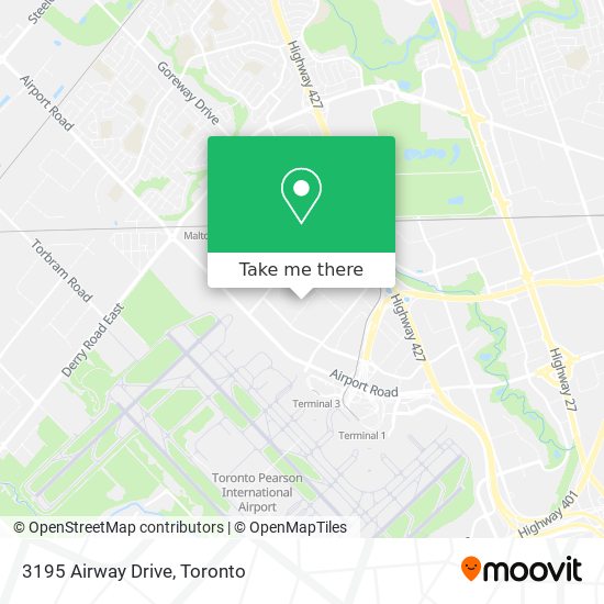 3195 Airway Drive map